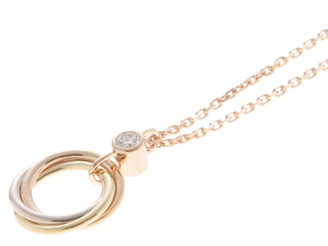 Cartier ローズゴールド ネックレス Cartier（カルティエ） 【5job0652】カルティエ ネックレス