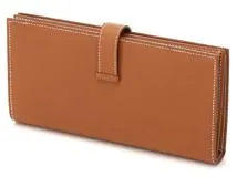 HERMES エルメス ベアンスフレ ゴールド ゴールド金具 ヴォーエプソン H039785CC37 W刻印（2024年頃製造) 2143300222647 【432】