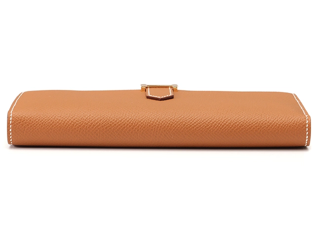 HERMES エルメス ベアンスフレ ゴールド ゴールド金具 ヴォーエプソン H039785CC37 W刻印(2024年頃製造) 2143300222647 【432】