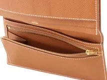 HERMES エルメス ベアンスフレ ゴールド ゴールド金具 ヴォーエプソン H039785CC37 W刻印（2024年頃製造) 2143300222647 【432】