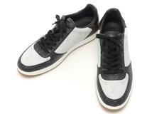 LOUIS VUITTON　ルイヴィトン　リヴォリスニーカー　メンズ8　ブラウン/ホワイト/ブラック　モノグラム　1A8WG8　2143300224016　【432】