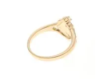 MIKIMOTO ミキモト リング K18 ゴールド #9号 ダイヤモンド 3.5g 【432  