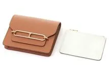 HERMES　エルメス　ベルトバッグ　ルリ　スリムウォレット　ゴールド・ヴェールフィズ・GP金具　エバーカラー　H082212CPAQ　B刻印・2023年頃製造　箱付き【472】HA