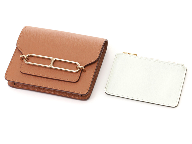 【大人気♡入手困難】HERMES スリムウォレット 綺麗 入手困難 HERMES エルメス ウォレット 長財布 小銭入れ