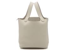 HERMES　エルメス　ハンドバッグ　ピコタンロックPM　ベトン・SV金具　トリヨンクレマンス　W刻印・2024年頃製造　付属品全てあり【472】HA