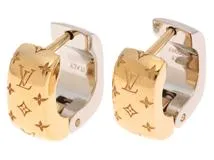 Louis Vuitton ゴールドメッキ ピアス LOUIS VUITTON ルイヴィトン ピアス ブックレドレイユ
