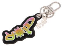 DIOR　ディオル　DIOR&LEWIS HAMILTON 　キーホルダー　ブラックスラッシュマルチ　レサ　2ESKH476RYT_HZZZ【472】HG