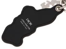 DIOR　ディオル　DIOR&LEWIS HAMILTON 　キーホルダー　ブラックスラッシュマルチ　レサ　2ESKH476RYT_HZZZ【472】HG