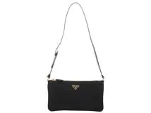 PRADA プラダ ショルダーポーチ Re-Nylon ポーチ ブラック ナイロン