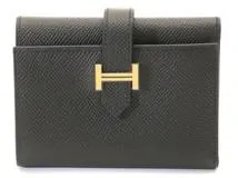 HERMES エルメス 財布 ベアン コンビネ ブラック スラッシュGP