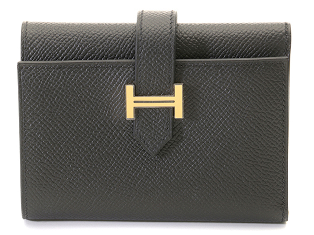 HERMES エルメス 財布 ベアン コンビネ ブラック スラッシュGP