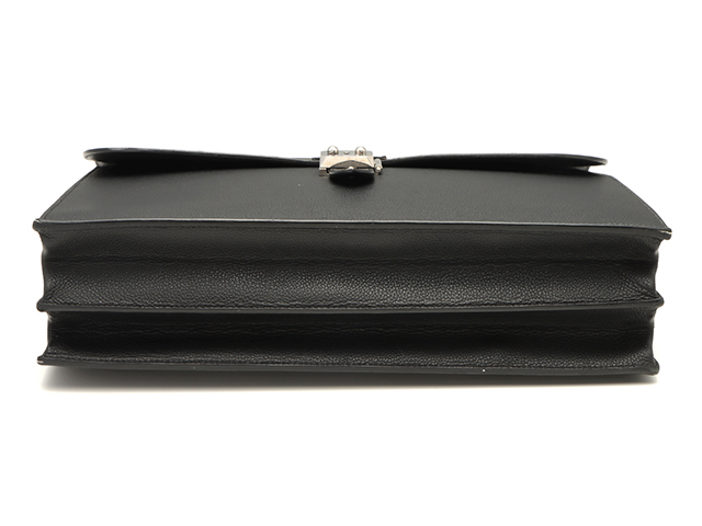 HERMES エルメス サックアデペッシュ38 マチ2 ブラックスラッシュ  