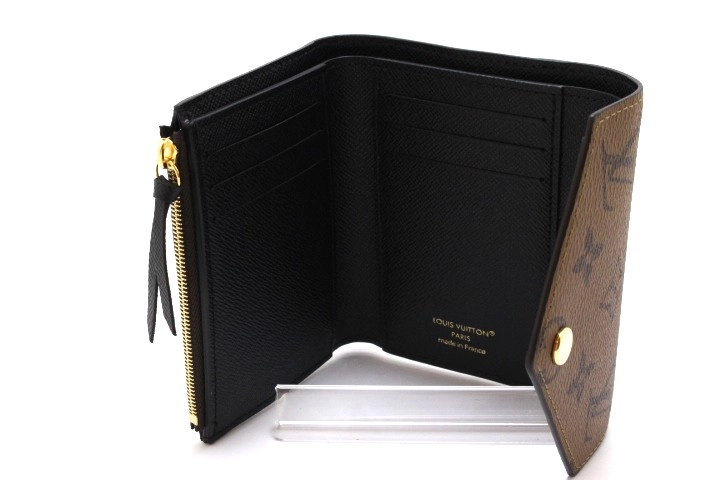 LOUIS VUITTON ルイ･ヴィトン ポルトフォイユ･ヴィクトリーヌ 3つ折り財布 M81557 モノグラム･リバース 【460】2143300232486