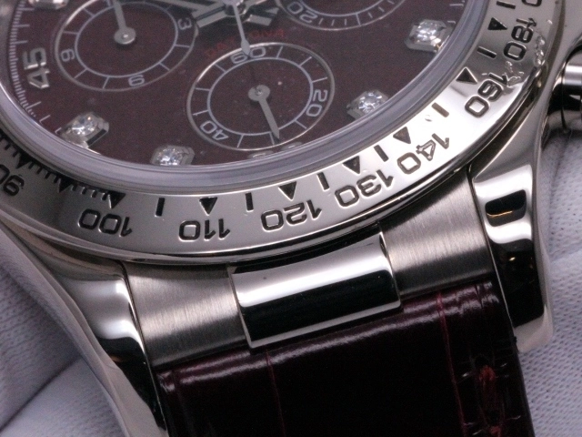 ROLEX ロレックス 時計 デイトナ 116519G グロッシュラー8Pダイヤ文字