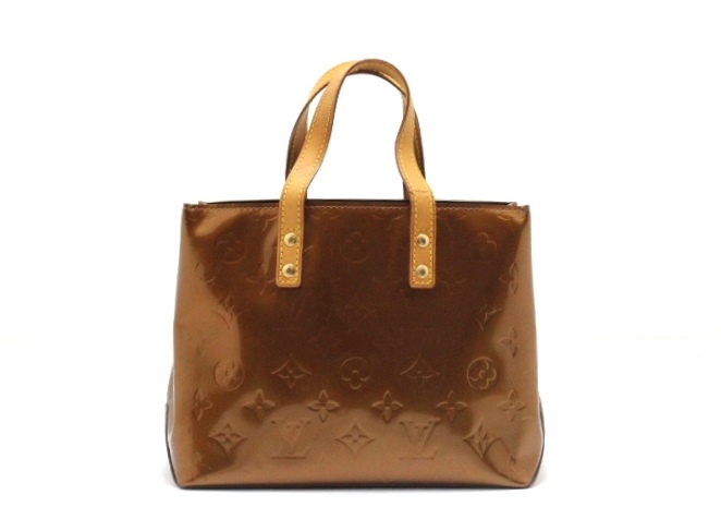 ルイヴィトン ヴェルニ リードPM ブロンズ系 ハンドバッグ トート 2143400135595_1.JPG