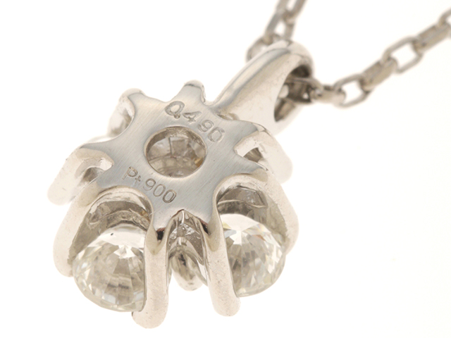 ノンブランドジュエリー ネックレス PT900/PT850 プラチナ  