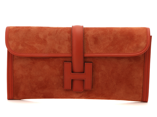 HERMES エルメス ジジェエラン29 オレンジ ドブリス ヴォー