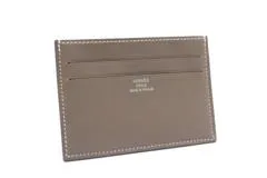 HERMES エルメス シチズンツイル カードケース H074678 エトゥープ