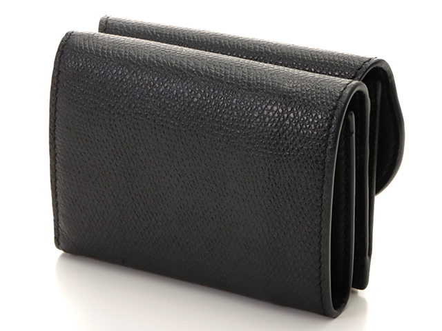 Dior ディオール サドルコンパクトウォレット S5653CBAA_M900 ブラック カーフ 3つ折り財布【431】の購入なら「質」の