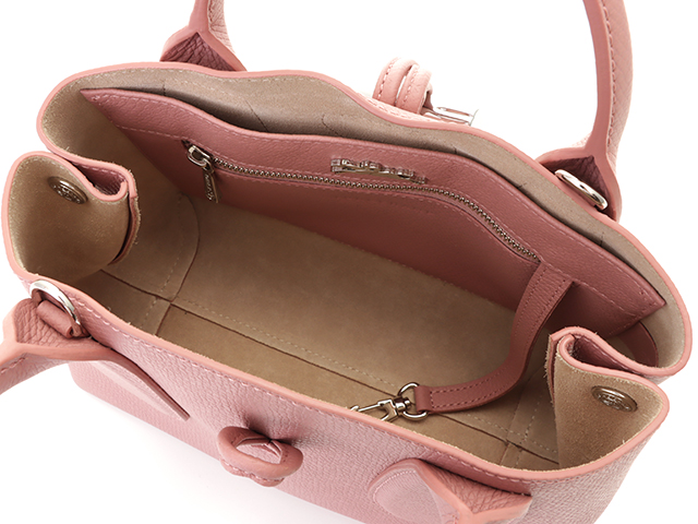 LONGCHAMP ロンシャン ロゾ トップ ハンドル バッグ S ピンク