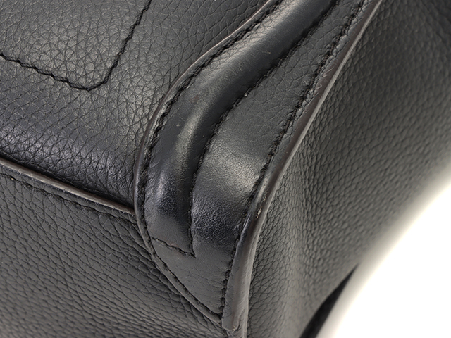 専用⭐︎CÉLINE セリーヌ ラゲージ ナノショッパー 黒 楽天市場】【中古】セリーヌ ラゲージ ナノショッパー レザー