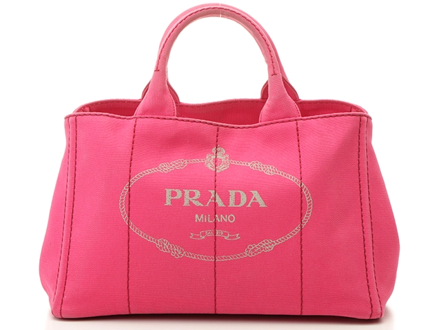 PRADA プラダ カナパ 2way ハンドバッグ ショルダーバッグ ピンク