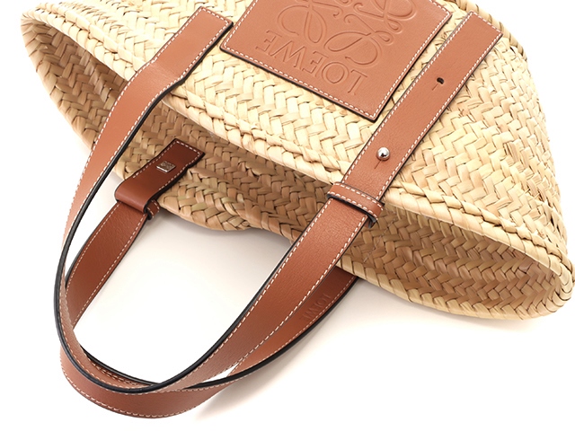 LOEWE ロエベ バスケットバッグ スモール かごバッグ ラフィア