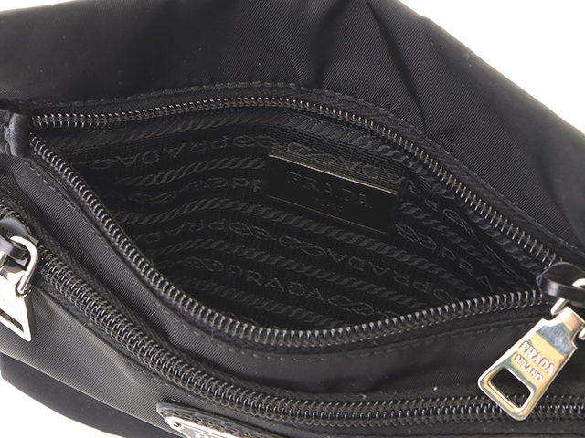 PRADA プラダ ポーチショルダー ブラック ナイロン【430