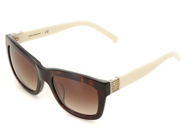 TORY BURCH トリーバーチ サングラス TY7075 ブラウン/ホワイト