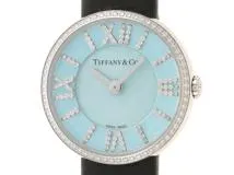 Tiffany&Co ティファニー アトラス 2-ハンド 24mm ダイヤベゼル 0.28カラット クォーツ【430】2143400171340  の購入なら「質」の大黒屋（公式）