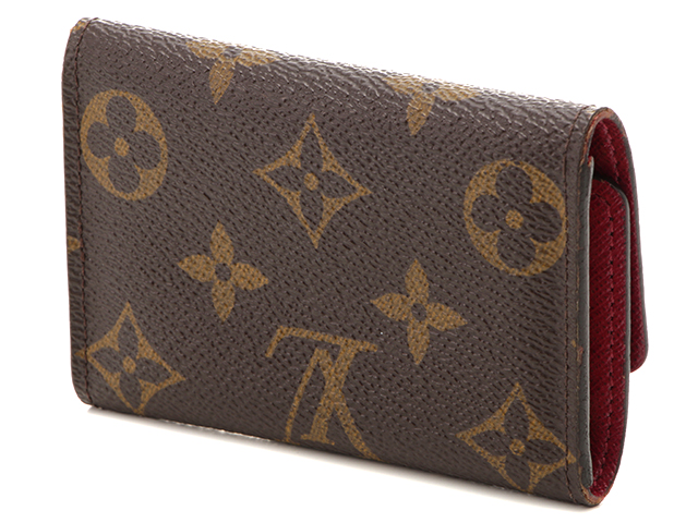 LOUIS VUITTON ルイヴィトン ミュルティクレ6 6連キーケース モノグラム フューシャ M60701 (2143400173887)【200】