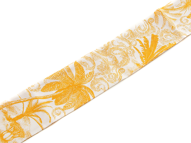 ディオール スカーフ ミッツァ イエロー ホワイト シルク 参考定価