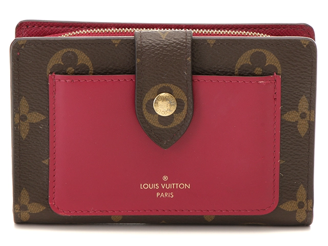 LOUIS VUITTON ルイヴィトン ポルトフォイユ・ジュリエット M69433 モノグラム フューシャ イニシャル入り【205】  の購入なら「質」の大黒屋（公式）