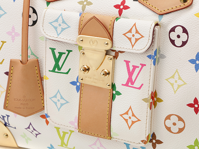 LOUIS VUITTON ルイヴィトン スピーディ30 マルチカラー ブロン