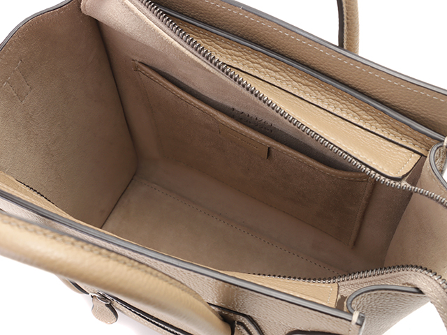 CELINE セリーヌ ラゲージ ナノ ベージュ カーフ 【432】 の購入 CELINE セリーヌ ラゲージ ナノ ベージュ カーフ 【432】 の購入