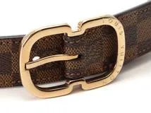 LOUIS VUITTON　ルイヴィトン　サンチュール・ミニ 25mm ダミエ M9744　【430】2143400182407