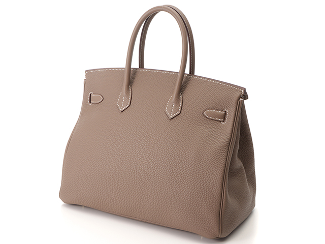 エルメス バーキングラブ35 O刻印 トゴ×リザード