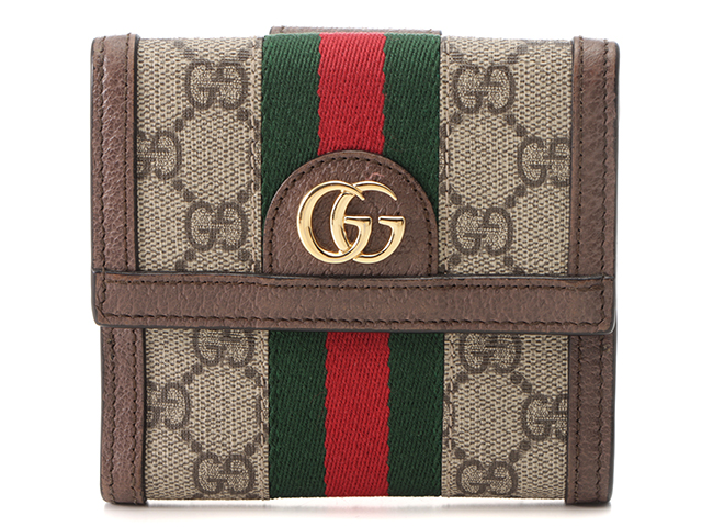 GUCCI グッチ オフィディア GGフレンチフラップウォレット 二つ折り