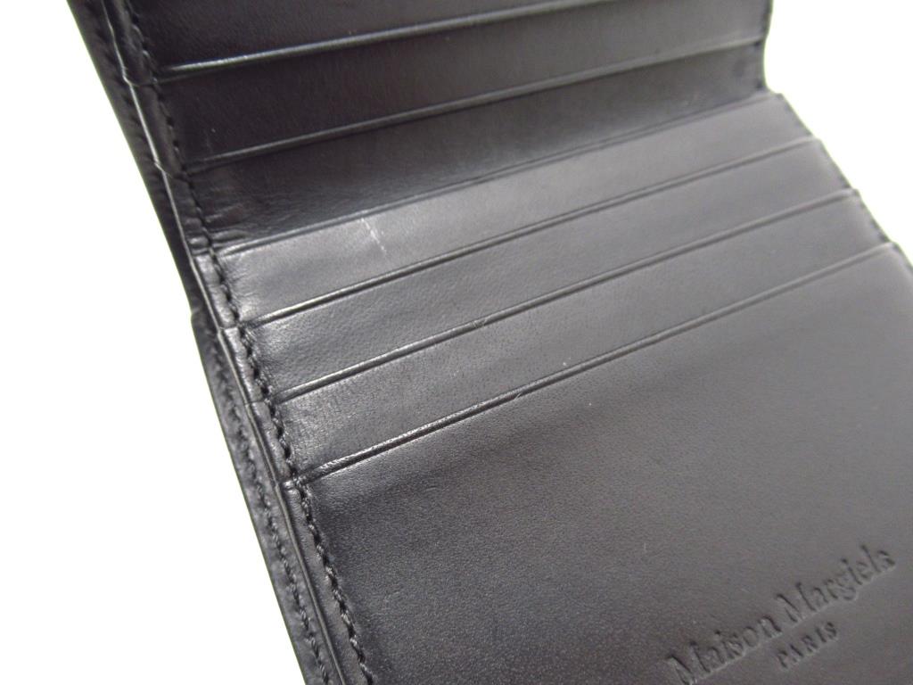 MAISON MARGIELA メゾン マルジェラ 二つ折り財布 ブラック