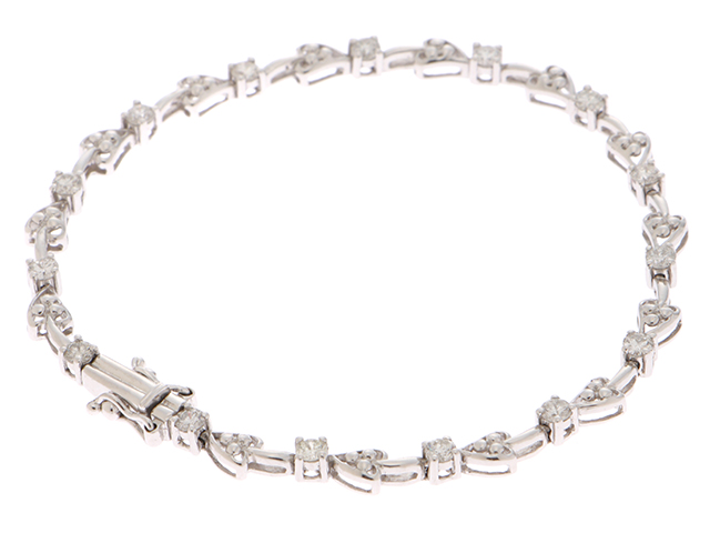 通販 公式サイト - 驚きの激安価格 JEWELRY ノンブランドジュエリー ブレスレット K18ホワイト アクセサリー