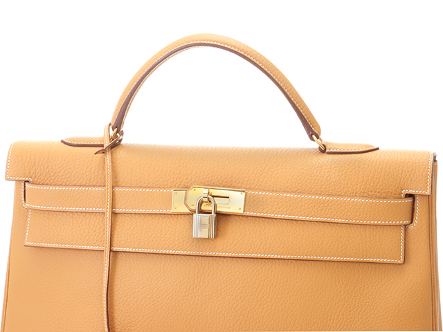 HERMES エルメス ケリー40 サフラン GP【431】2143400189277 の