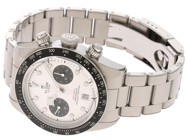 s.19.78  【極美品】 チュードル TUDOR 79360N 中古)TUDOR チューダー ブラックベイ クロノ 79360N-0019 ピンク