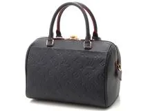 LOUIS VUITTON 　ルイヴィトン　スピーディ・バンドリエール25 モノ・アンプラント マリーヌルージュ　2wayショルダー　M43501　【205】　2143400196862