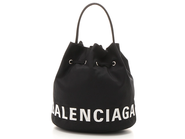 BALENCIAGA バレンシアガ ドローストリング バケットバッグ ブラック 