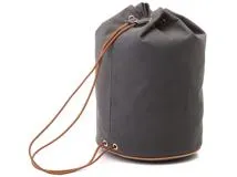 HERMES エルメス ポロションミミルGM グレー ブラウン SV【431