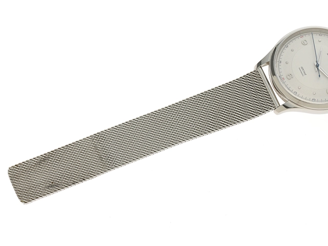 MONTBLAMC モンブラン ヘリテイジ　オートマチック MB119945 シルバー文字盤　SS　メンズ時計【460】2143400202372