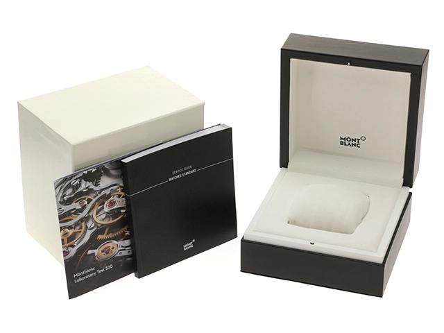 MONTBLAMC モンブラン ヘリテイジ　オートマチック MB119945 シルバー文字盤　SS　メンズ時計【460】2143400202372