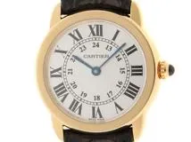 Cartier　カルティエ　時計　ロンドソロ　SM　W6700355/2987　SS/YG　クォーツ式　2143400203980　【437】