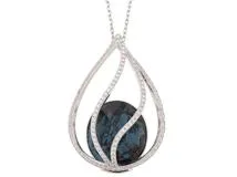 JEWELRY　ジュエリー　　スワロフスキー　Energic　　ネックレス　キュービックジルコニア/クリスタル　ロジウムメッキ　　　2143400205977　　【472】H