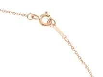 TIFFANY&CO ティファニー LOVEネックレス ピンクゴールド 約2.0g